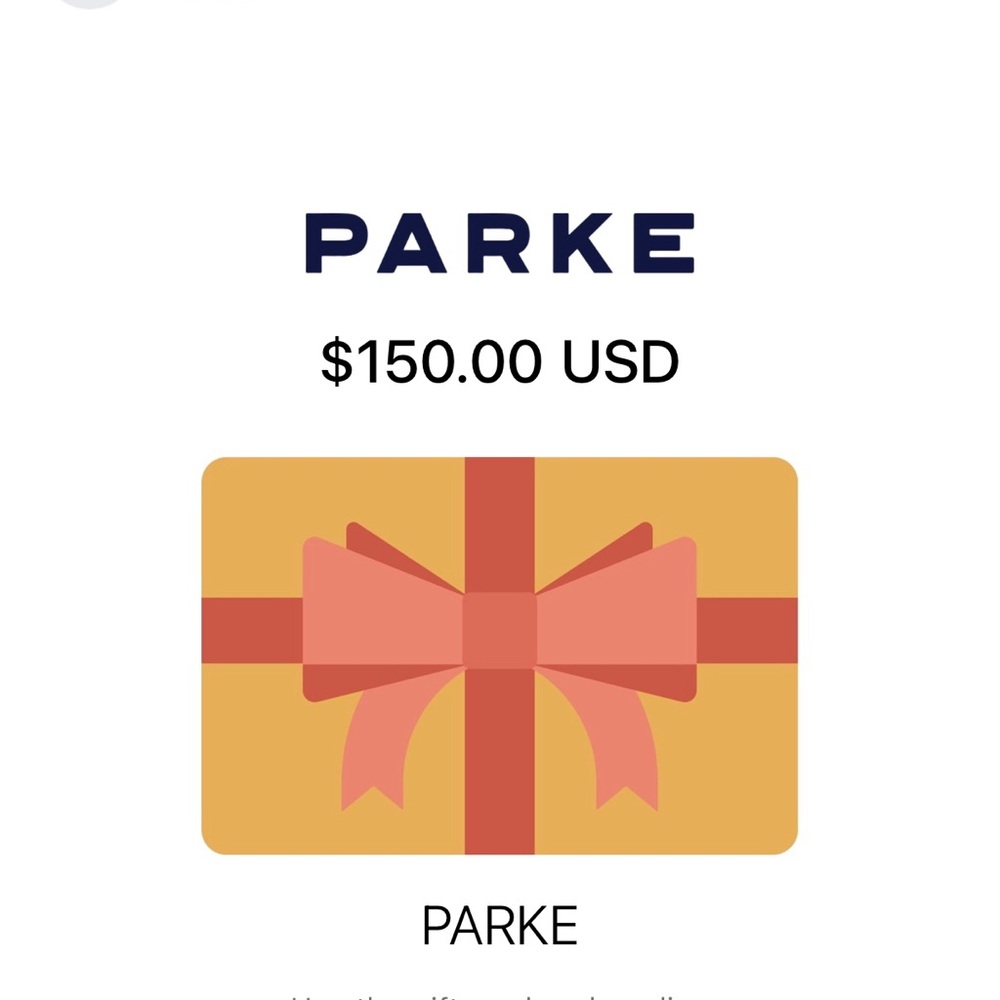$150 Parke virtual GiftCard
